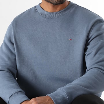 Tommy Jeans - Sweatshirt Crewneck Flag 0741 Blau