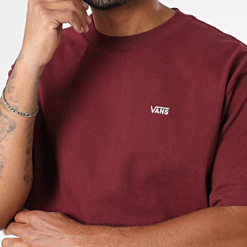 Vans - Tee Shirt Oversize Large Left Chest II 00P1P Bordeaux