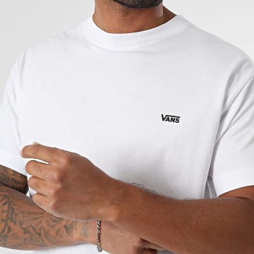 Vans - Camiseta pecho izquierdo 00R9X Blanca