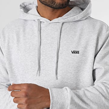 Vans - Sudadera con capucha pecho izquierdo 00R9Y Heather Grey