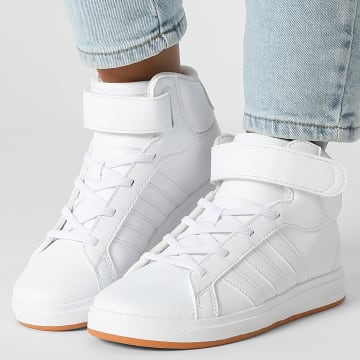 Adidas Performance - Zapatillas Mujer Tall Court Mid K JR0803 Footwear White Grey One