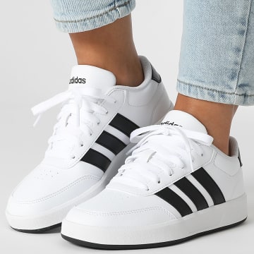 Adidas Sportswear - Baskets Femme Breaknet 3.0 J JR8448 Footwear White Core Black