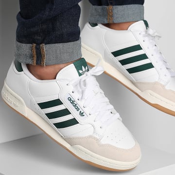 Adidas Originals - Baskets Continental 80 Stripes JQ6425 Footwear White Core Green Core White