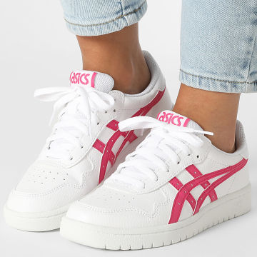Asics - Japón S GS Mujer Zapatillas 1204A007 Blanco Fucsia Púrpura