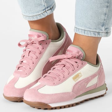 Puma - Baskets Femme Easy Rider Bowtique Jr 402743 Frosted Ivory Poised Pink