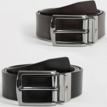 Tommy Hilfiger - Ceinture Réversible Denton 3.5 3012 Noir Marron