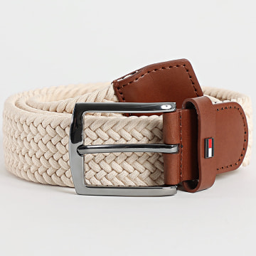 Tommy Hilfiger - Ceinture Tressée Denton Elastic 3439 Beige Clair