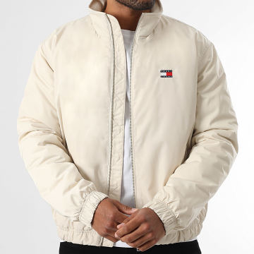 Tommy Jeans - Essential 1936 Zipper-Jacke Beige