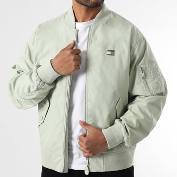 Tommy Jeans - Veste Bomber 1674 Vert Clair