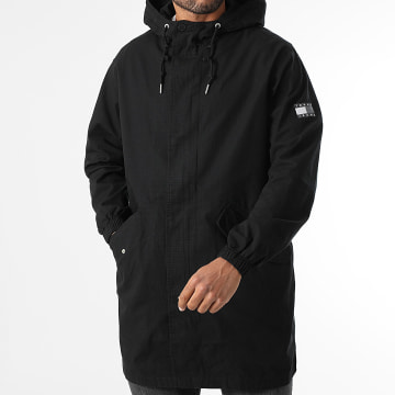 Tommy Jeans - Parka Capuche Ripstop Unlined 1672 Noir