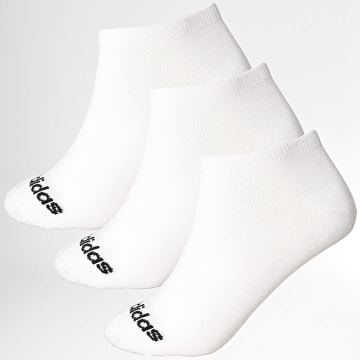 Adidas Sportswear - Lot De 3 Paires De Chaussettes Lin Low HT3447 Blanc