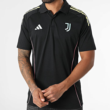 Adidas Sportswear - Polo Manches Courtes A Bandes Juventus JP1637 Noir