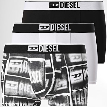 Diesel - 3er-Pack Boxershorts A19391-0DLBF Schwarz Weiß