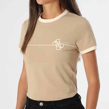 Guess - T-shirt donna V5YI01-J1314 Beige