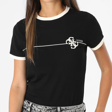 Guess - T-shirt donna V5YI01-J1314 Nero