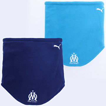 Puma - OM 054832 Calentador de cuello reversible Azul claro Azul marino