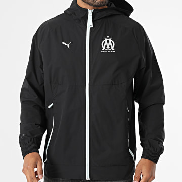Puma - Veste Zippée Capuche OM Pumatech Woven 781568 Noir