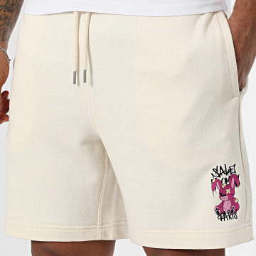 Sale Môme Paris - Short Jogging Lapin NRV Beige