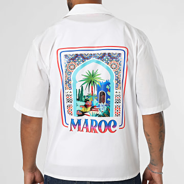 Uniplay - Chemise Manches Courtes Maroc 893 Blanc
