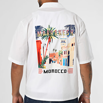 Uniplay - Chemise Manches Courtes Marrakesh 896 Blanc