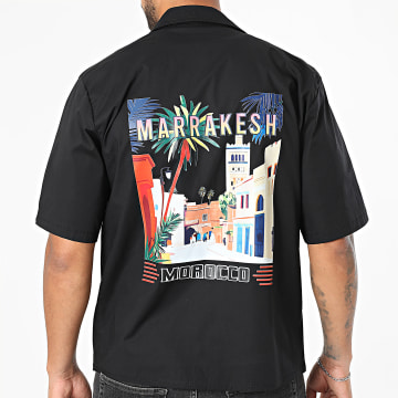 Uniplay - Chemise Manches Courtes Marrakesh 896 Noir