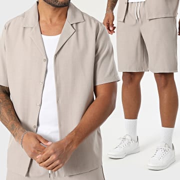 Uniplay - Ensemble Chemise Manches Courtes Et Short Jogging 162 Gris