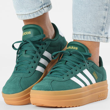 Adidas Sportswear - Baskets Femme VL Court Bold JP6917 Core Green Footwear White Gold Metallic
