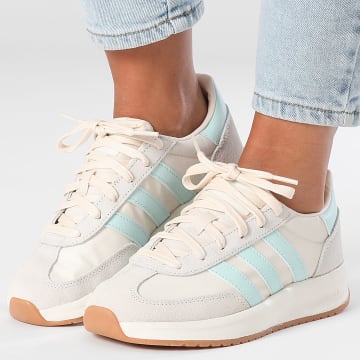 Adidas Sportswear - Baskets Femme Run 70s 2.0 JR8587 Wonder White Semi Flash Aqua Off White