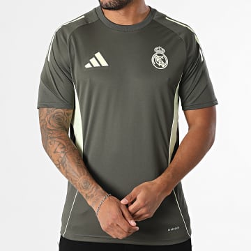 Adidas Sportswear - Maillot Real Jersey JP4049 Vert Kaki Foncé