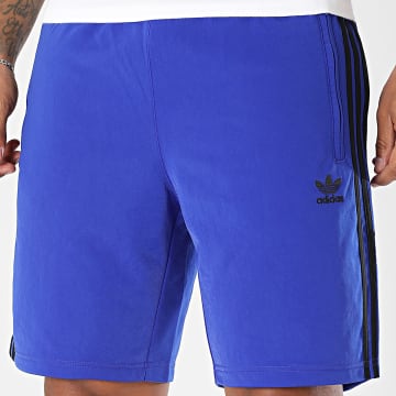 Adidas Originals - Short Jogging A Bandes Firebird JY1342 Bleu Roi Noir
