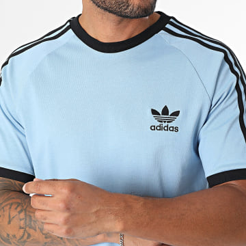 Adidas Originals - Tee Shirt 3 Stripes JY1371 Bleu Clair