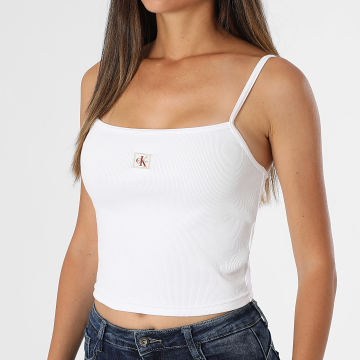 Calvin Klein - Débardeur Crop Top Femme LV047C908G Blanc