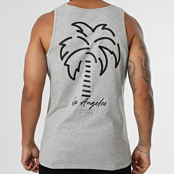 Luxury Lovers - Vice City 2 Tanktop Heide Grijs Zwart