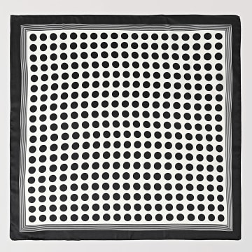 Frilivin - Foulard L17 Blanc Noir