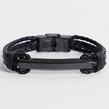 Frilivin - Bracciale intrecciato 893 Nero