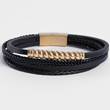 Frilivin - Bracciale a più file 861 Oro nero