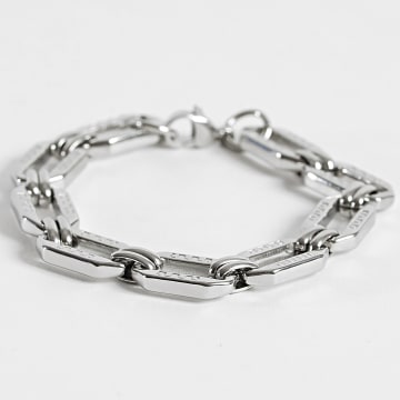 Frilivin - 832 Zilveren Ketting Armband