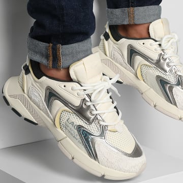 Lacoste - Baskets L003 Neo 125 Off White Dark Green