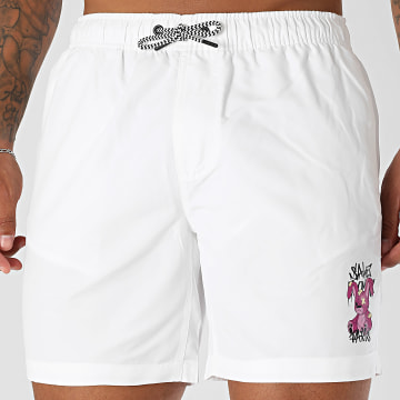 Sale Môme Paris - Short De Bain Lapin NRV Blanc