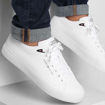 Tommy Hilfiger - Baskets Hi Vulcan Core Low Leather 5511 Blanco