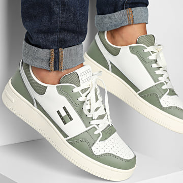 Tommy Jeans - Cestini TJM Retro 1610 Ecru Aruba Verde