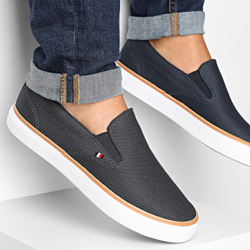 Tommy Hilfiger - Alpargatas Hi Vulc Core Low II Slip On 5514 Desert Sky