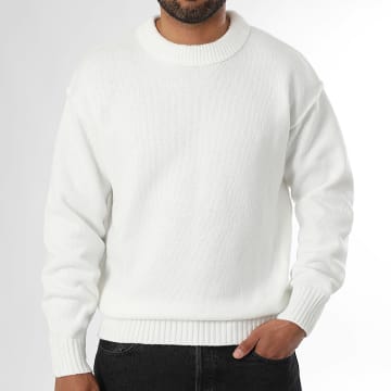 LBO - Pull Col Rond Premium Soft 2077 Blanc
