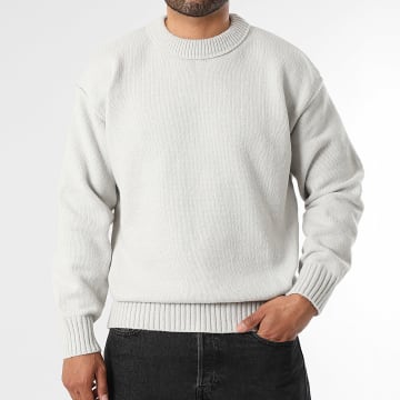 LBO - Premium Soft 2078 Jersey cuello redondo Gris claro