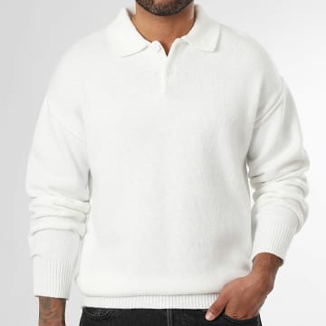 LBO - Premium Soft Polo Neck Sweater 2080 Blanco