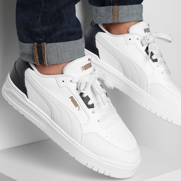 Puma - Cestini Shuffle Downtown 402596 Puma Bianco Nuovo Navy Bianco