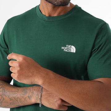 The North Face - Tee Shirt Simple Dome A87NG Vert Bouteille