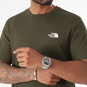 The North Face - Tee Shirt Simple Dome A87NG Vert Kaki