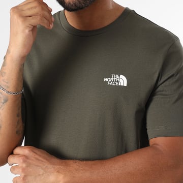 The North Face - T-Shirt Simple Dome A87NG Khaki Grün