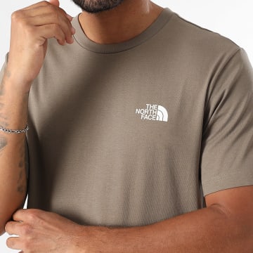 The North Face - T-Shirt Simple Dome A87NG Taupe